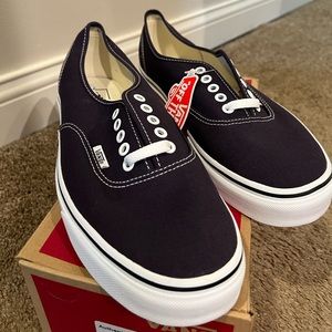 Vans Dark Purple Authentic - Mens 10.5
